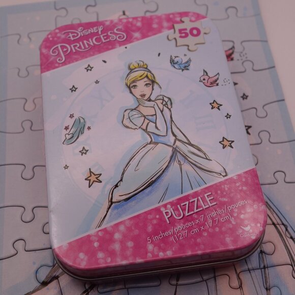 Disney Princess Cinderella 50 Piece Cardinal Puzzle(5 Inches x 7 Inches)00722AYB - Picture 12 of 16